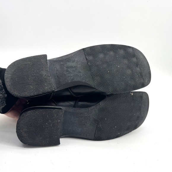 TAMARIS Boots Women's Size US Size 7.5 Leather Short Lace Up Witchy Gothic - Picture 10 of 11